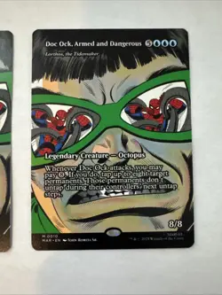 2x Doc Ock Armed and Dangerous - Lorthos, the Tidemaker (Borderless) Marvel Mtg - Image 3