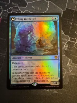 Thing In The Ice - 91 - Foil - INR - NM - MTG Magic the Gathering - Image 1