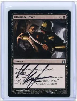 Ultimate Price Return to Ravnica Signed Artist Proof MTG - Image 1