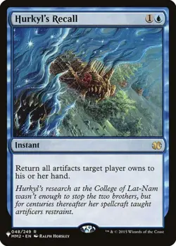 ~ Hurkyl's Recall ~ NM ~ The List ~ MTG ~ - Image 1