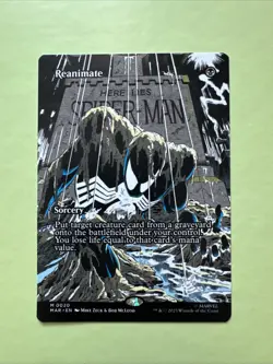 Reanimate (Borderless) Marvel Universe Eternal-Legal Regular Spider-Man Mtg Spm - Image 1