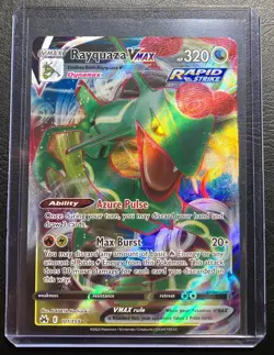 Rayquaza VMAX Full Art 101/159 Crown Zenith Pokemon 2023 - Image 3