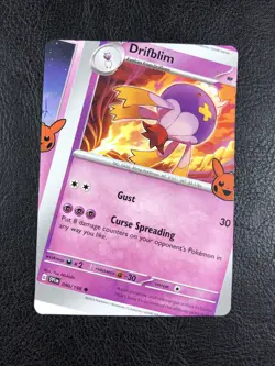 NFC Miscut - Drifblim 090/198 Trick Or Trade 2023 - Error - Pokemon TCG - Image 1