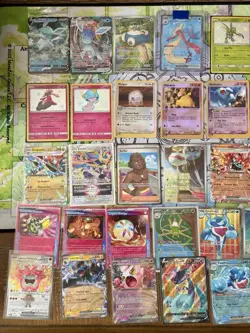 Pokemon Card Lot Vintage & Modern Holo/Reverse EX V Expedition EX Dragon - Image 2