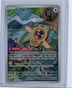Fan Rotom 250/217 IR Ascended Heroes Evolution NM English Pokemon TCG - Image 1
