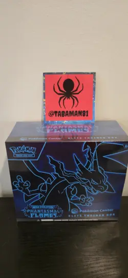 Pokemon Phantasmal Flames Pokemon Center ETB Elite Trainer Box Ships W/ Insuranc - Image 3