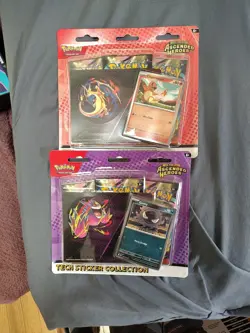 Pokemon Tech Sticker Collection Ascended Heroes Sealed Lot Of 2 - Image 1