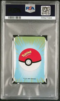 Hitmonlee 4 Of Diamonds Bicycle Mini Playing Cards Green Deck Pokemon PSA 10 - Image 2