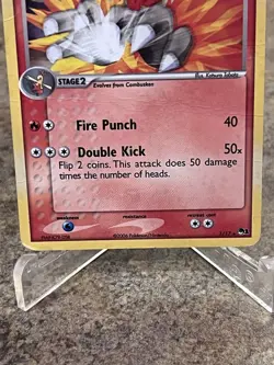 Pokemon TCG Blaziken 1/17 Holo Rare Pop Series 1 2006 - Image 3