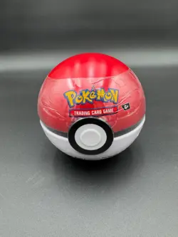 Pokemon Poke Ball Tin E25 Red / White Factory Sealed (3 Booster Packs Inside) - Image 2