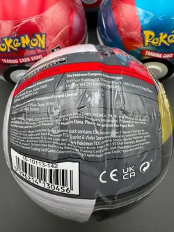 Pokemon Poke Ball Tin E25 Red / White Factory Sealed (3 Booster Packs Inside) - Image 3
