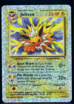 Pokemon LEGENDARY COLLECTION - #14/110 Jolteon - Reverse Holo - ENG - Image 1