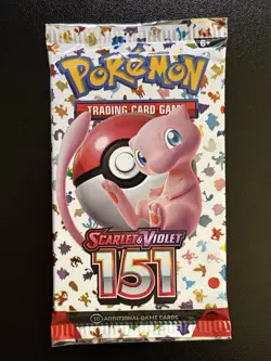 Pokemon 151 SEALED Single Booster Pack ENGLISH - Image 1