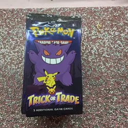Pokemon 2022 TCG Trick or Trade Booster Pack 29 packs Gengar Pikachu Mimikyu - Image 1