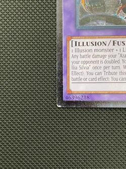 Yugioh Azamina Ilia Silvia Ultimate Rare OP28-EN003 Light Play - Image 2