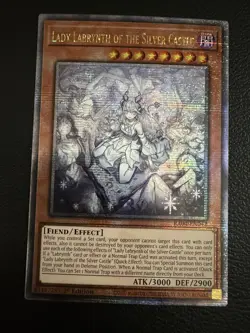 Yu-Gi-Oh! Lady Labyrinth of The Silver Castle (Alt. Art) RA04-EN042 QCSR - Image 1