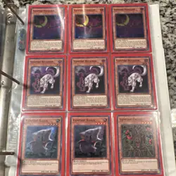 Konami Yu-Gi-Oh! TCG Binder Collection Vampire Dhampir Scarlet 1st Edition Lot - Image 3