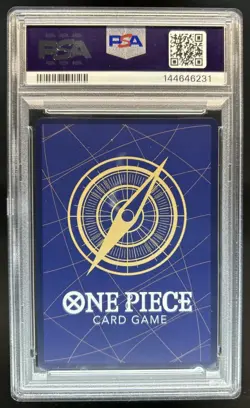 2025 One Piece Monkey.D.Luffy Secret Rare Manga Alt Art #OP11-118 PSA 10 - Image 2