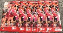 One Piece TCG Heroines Edition EB-03 English Sleeved Booster Pack - Lot of 7 New - Image 1