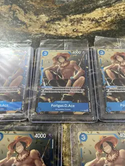 Portgas.D.Ace (Tin Pack Set Vol. 2) X5 P-074 One Piece Promotion Cards Foil - Image 5