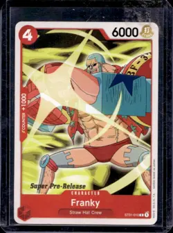 2022 One Piece 25th Anniversary Franky Promos Super Pre-Release #ST01-010 - Image 1