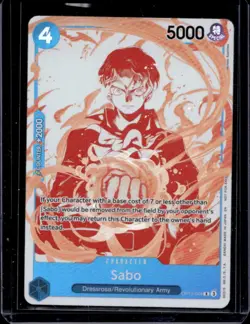 2025 One Piece Royal Blood OP10 Sabo Rare #OP10-049 - Image 1