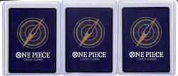 (3) Lot 2022 One Piece Monkey D. Luffy 3rd Anniversary Treasure Promos #OP07-033 - Image 2