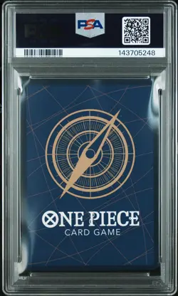 2025 ONE PIECE OP11-A FIST OF DIVINE SPEED #005 LUFFY-TAROU PSA 9 - Image 2