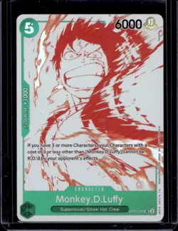 2024 One Piece 500 Years in the Future Monkey.D.Luffy Uncommon #OP07-033 - Image 1