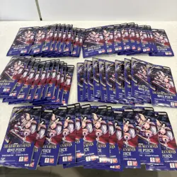 OP14 - EB04 | The Azure Sea’s Seven One Piece TCG Sleeved Booster | Lot of 52 - Image 1
