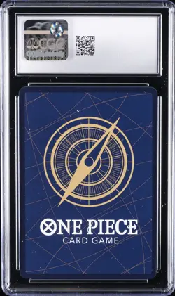 2025 ONE PIECE JPN THEME PROMO PACK FOUR NEW EMPERORS MONKEY D LUFFY CGC 8 - Image 2