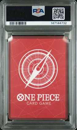 2025 ONE PIECE PROMOS DODGERS X ONE PIECE NIGHT #010 MONKEY D. LUFFY PSA 9 - Image 2