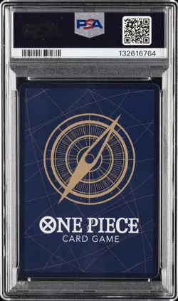 2025 ONE PIECE OP12-LEGACY OF THE MASTER ALTERNATE ART #073 TRAFALGAR LAW PSA 10 - Image 2