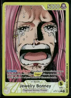 One Piece Jewelry Bonney Alternate Art Carrying on His Will OP13-100 - Image 1
