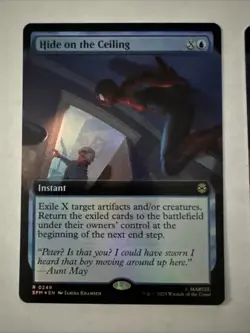 2x Hide on the Ceiling (Extended Art Foil) Marvel's Spider-Man Mtg Spm - Image 2
