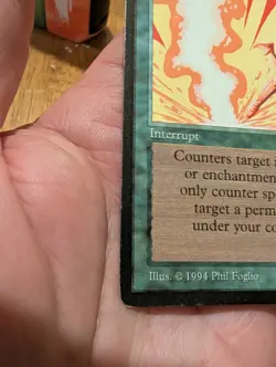 Magic: The Gathering Avoid Fate Legends Common Interrupt Green Phil Foglio 1994 - Image 5