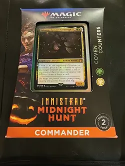 Magic The Gathering Innistrad Midnight Hunt Coven Counters Commander Deck SEALED - Image 1