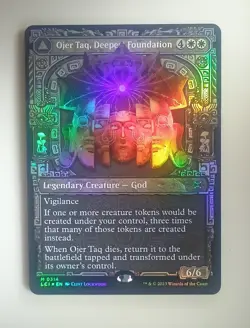 Ojer Taq, Deepest Foundation ShowcaseThe Lost Caverns of Ixalan (LCI) 0314 FOIL - Image 1