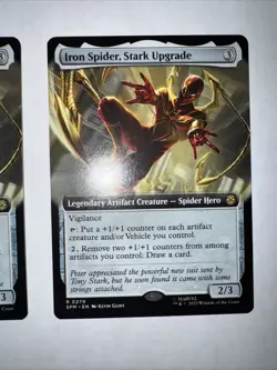 2x Iron Spider Stark Upgrade (Extended Art) Marvel's Spider-Man - Image 3