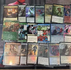 MTG Magic the Gathering- Spiderman LOT (37) - Foils & Non-Foils - Image 2