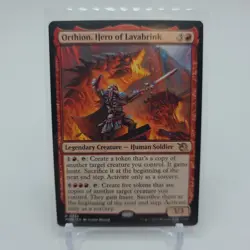Orthion, Hero of Lavabrink - MOM - MTG - EN - 0334 - Near Mint Free Shipping - Image 1