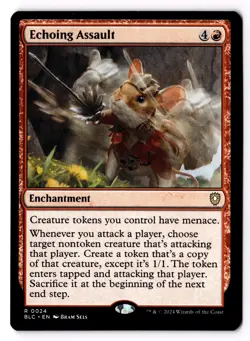 Echoing Assault 24 Commander: Bloomburrow LP - Image 1