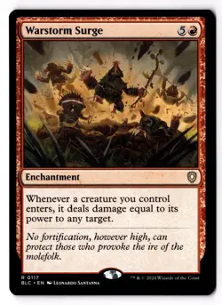Warstorm Surge 117 Commander: Bloomburrow LP - Image 1