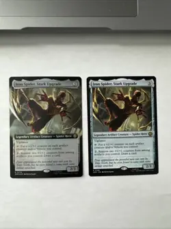 2x Iron Spider, Stark Upgrade (Extended Art Foil + Regular) Marvel's Spider-Man - Image 1