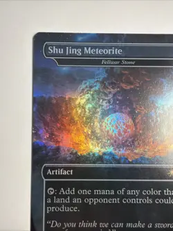 Shu Jing Meteorite - Fellwar Stone (Rainbow Foil) Secret Lair Drop Foil - Image 2