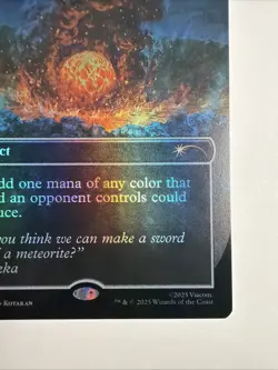 Shu Jing Meteorite - Fellwar Stone (Rainbow Foil) Secret Lair Drop Foil - Image 4