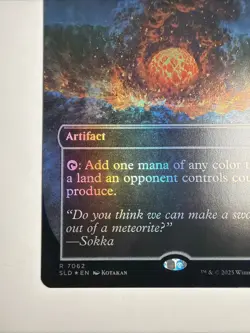 Shu Jing Meteorite - Fellwar Stone (Rainbow Foil) Secret Lair Drop Foil - Image 5
