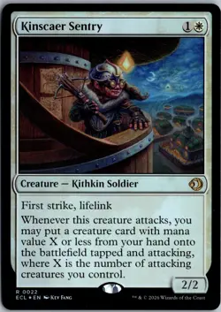 Kinscaer Sentry R Lorwyn Eclipsed 22 NM Foil Magic - Image 1