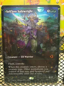 Selfless Safewright, Showcase Foil 0391, Lorwyn Eclipsed, Magic MTG NM - Image 1