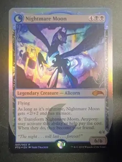 Nightmare Moon, Ponies: The Galloping (PTG) #1 · Mythic Rare · English Foil mtg - Image 1